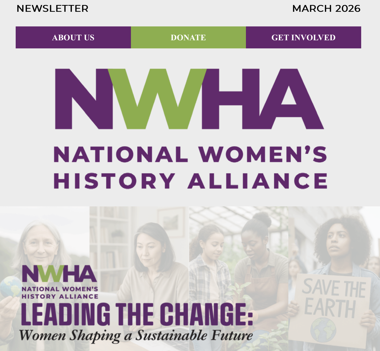 March 2026 Newsletter